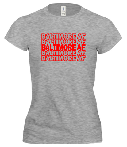 BALTIMORE AF LADIES TEE